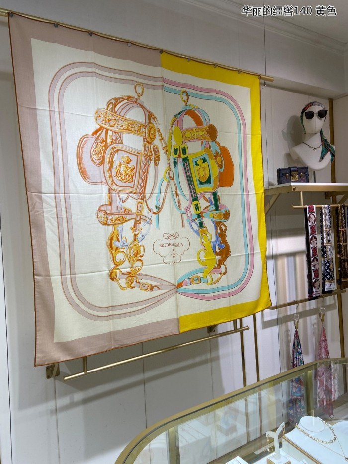 Streetwear Scarf Hermes 329675 size：140cm*140cm