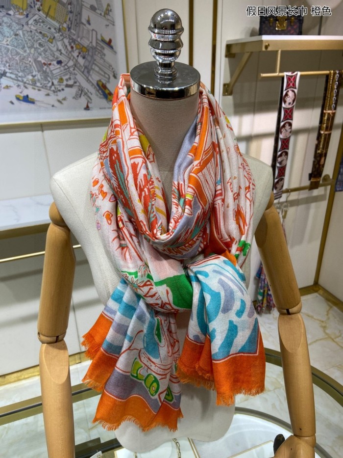 Streetwear Scarf LV 329721 SIZE:110*200cm