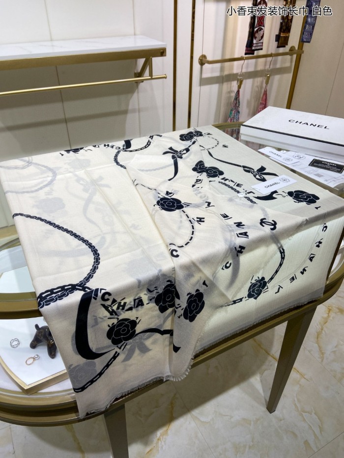 Streetwear Scarf CHANEL 329723 size:200*110cm
