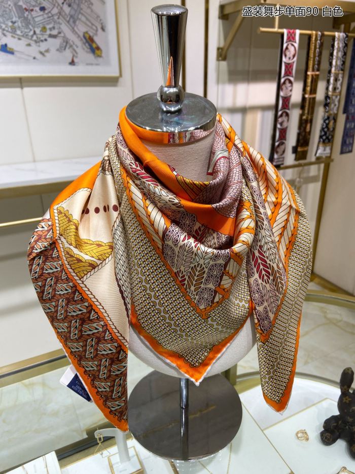 Streetwear Scarf Hermes 329690 SIZE:90cm*90cm