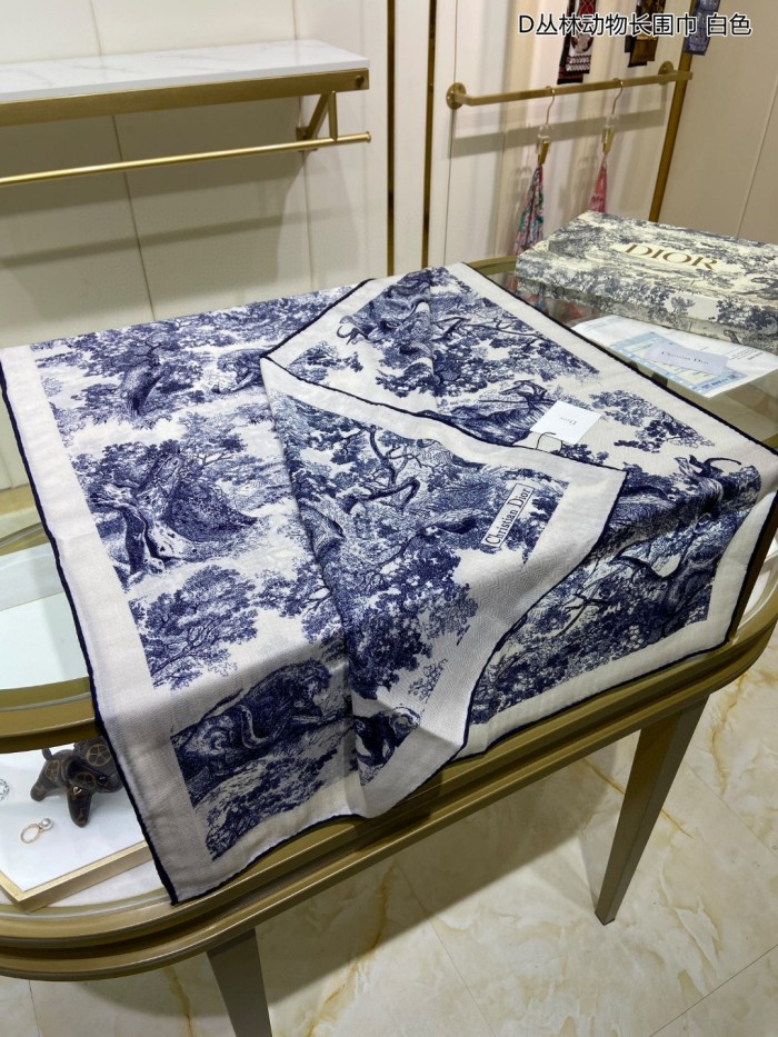 Streetwear Scarf Dior 329677 SIZE:60*200cm