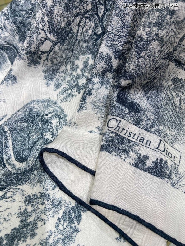 Streetwear Scarf Dior 329679 SIZE:60*200cm