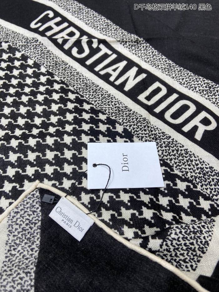 Streetwear Scarf Dior 329706 SIZE:140*140cm