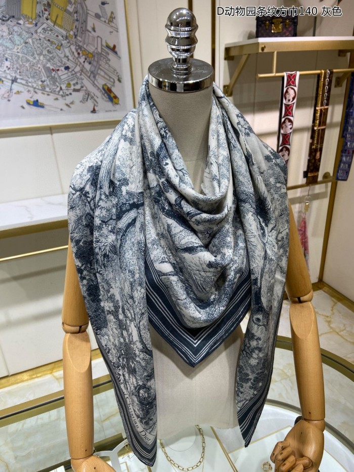 Streetwear Scarf Dior 329711 SIZE:65*185cm