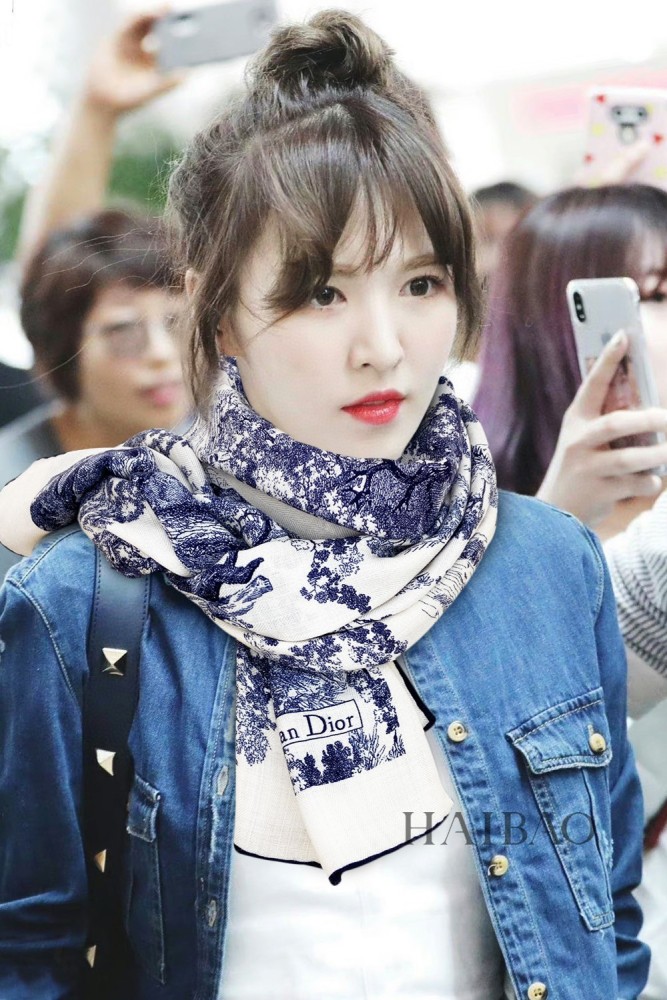 Streetwear Scarf Dior 329677 SIZE:60*200cm