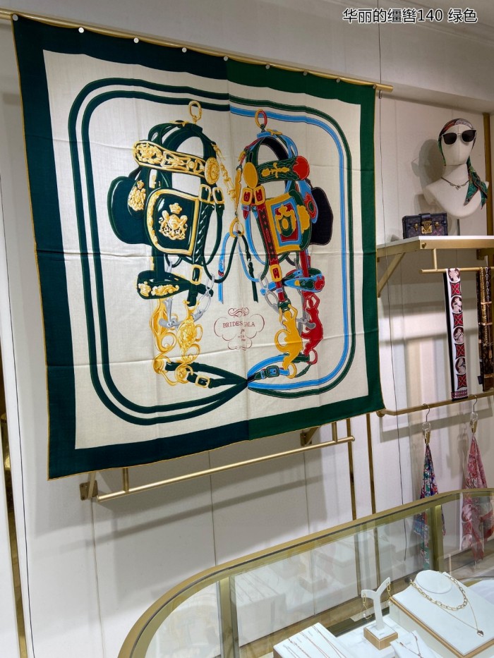 Streetwear Scarf Hermes 329675 size：140cm*140cm