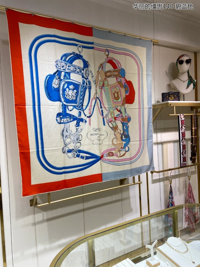 Streetwear Scarf Hermes 329676 size：140cm*140cm