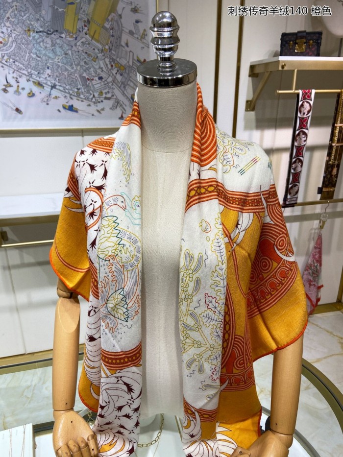 Streetwear Scarf Hermes 329715 SIZE:140cm*140cm