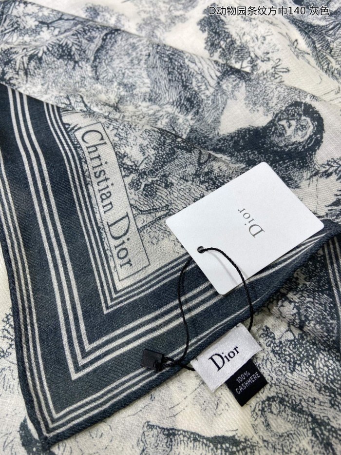 Streetwear Scarf Dior 329711 SIZE:65*185cm