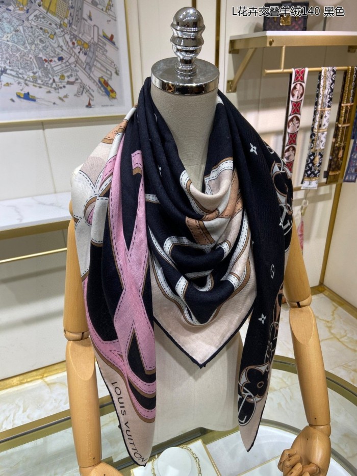 Streetwear Scarf LV 329726 SIZE:140*140cm