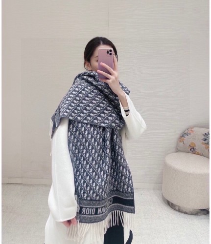 Streetwear Scarf Dior 329661 SIZE:45x180CM