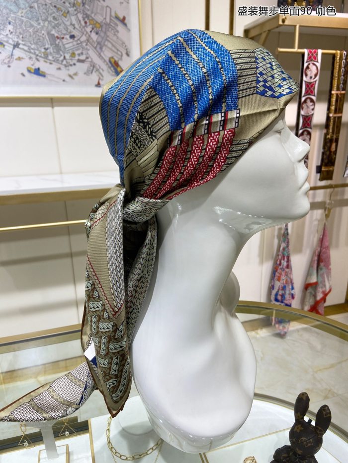 Streetwear Scarf Hermes 329693 size：90cm*90cm