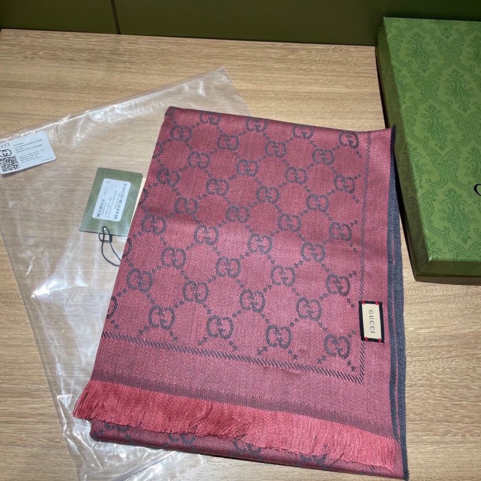 Streetwear Scarf GUCCI 329664 SIZE:48*180CM