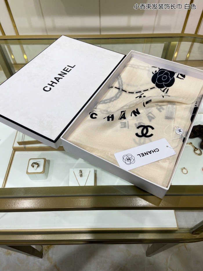 Streetwear Scarf CHANEL 329723 size:200*110cm
