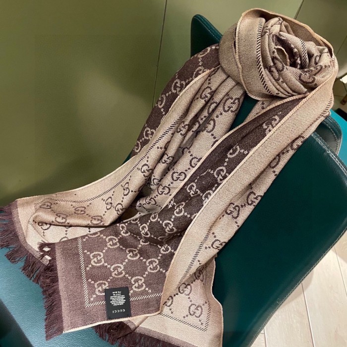 Streetwear Scarf GUCCI 329665 SIZE:48*180CM