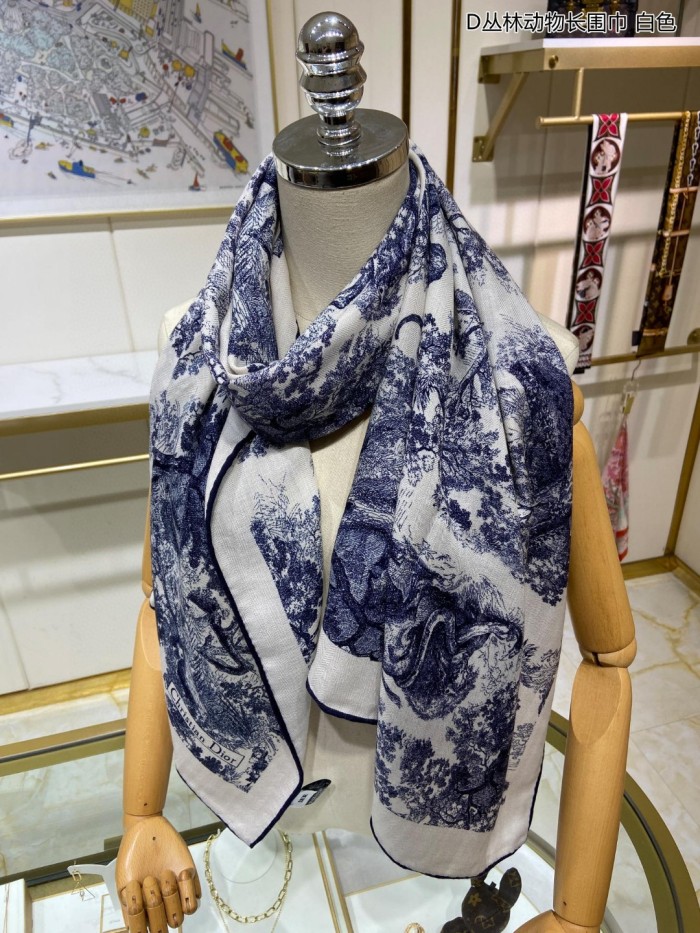 Streetwear Scarf Dior 329677 SIZE:60*200cm