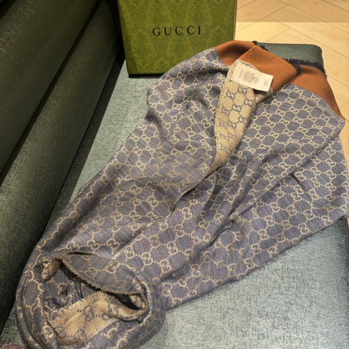 Streetwear Scarf GUCCI 329642 SIZE:66*200cm