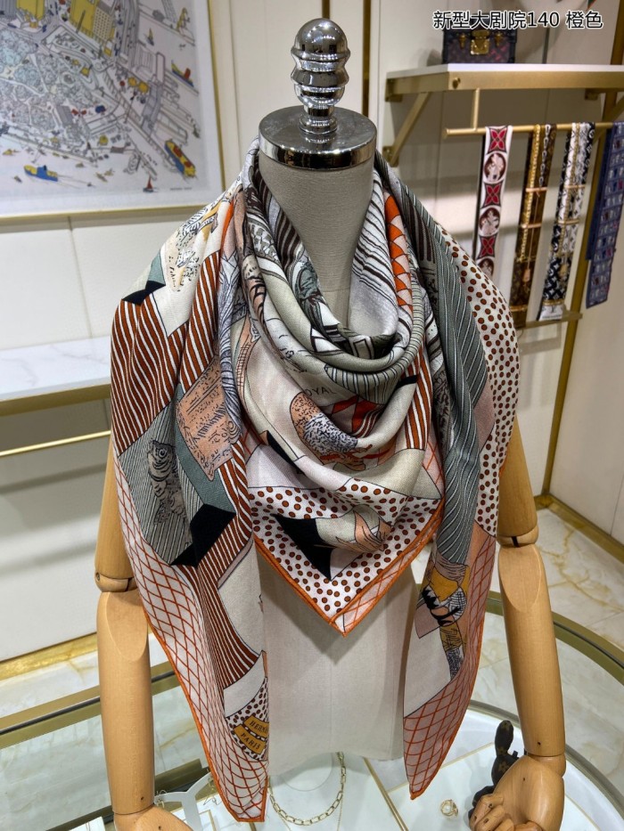 Streetwear Scarf Hermes 329626 size：140cm*140cm