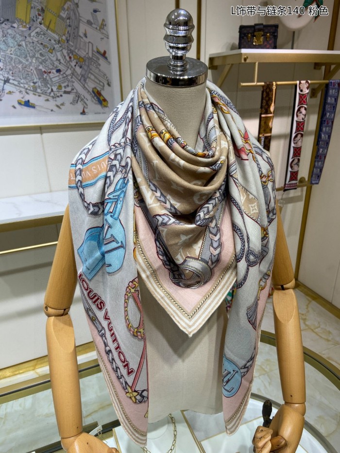 Streetwear Scarf LV 329629 SIZE:140*140cm