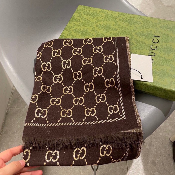 Streetwear Scarf GUCCI 329638 SIZE:45*195cm