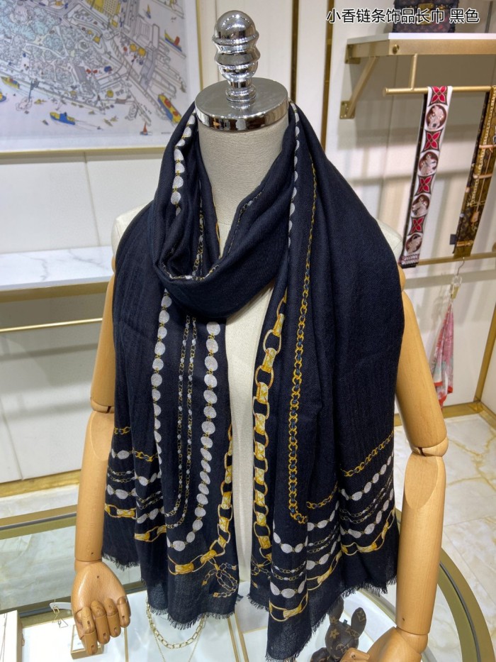 Streetwear Scarf CHANEL 329622 size：200*110 cm