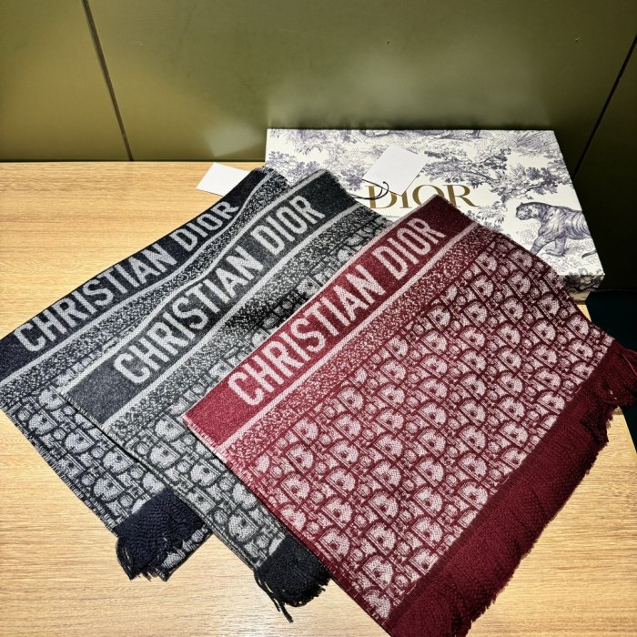 Streetwear Scarf Dior 329652 SIZE:180*35cm