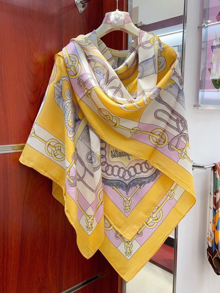 Streetwear Scarf Hermes 329607 SIZE:90cm*90cm