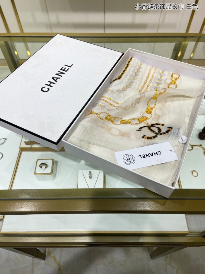 Streetwear Scarf CHANEL 329621 size：200*110cm