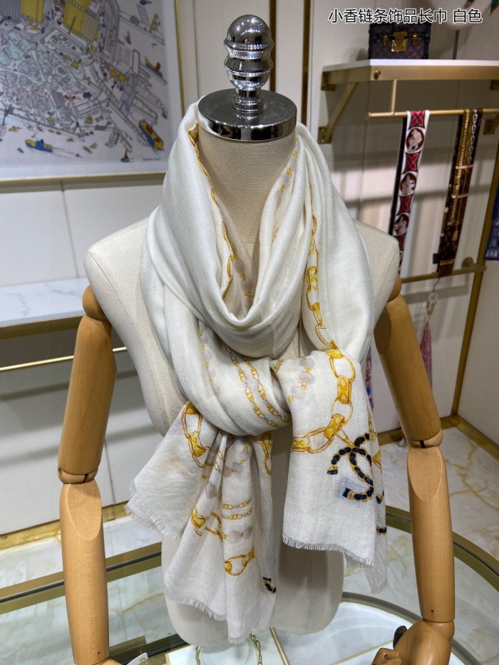Streetwear Scarf CHANEL 329621 size：200*110cm