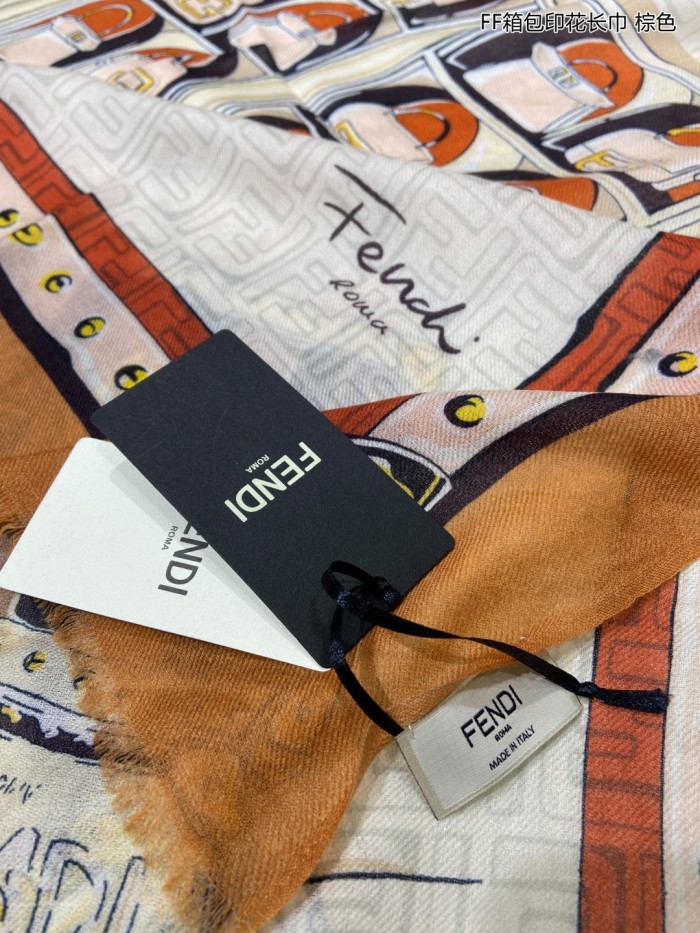Streetwear Scarf FENDI 329619 SIZE:200*110cm