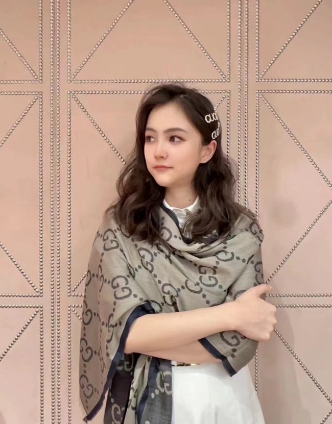 Streetwear Scarf GUCCI 329641 SIZE:210*70cm