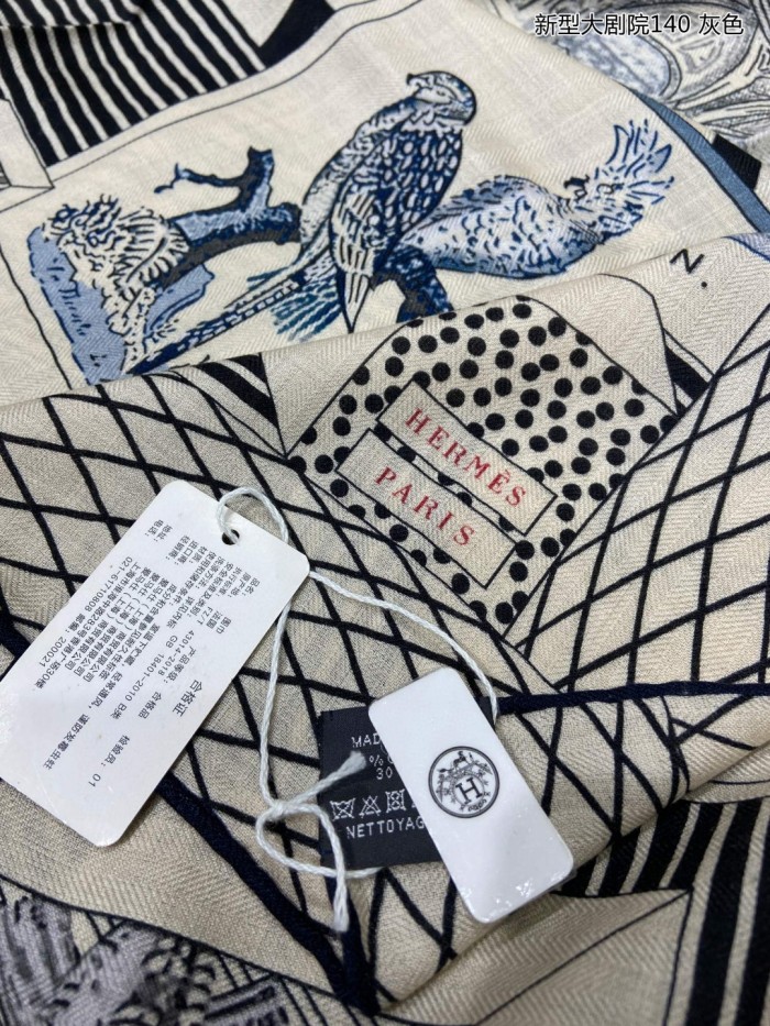 Streetwear Scarf Hermes 329627 size：140cm*140cm