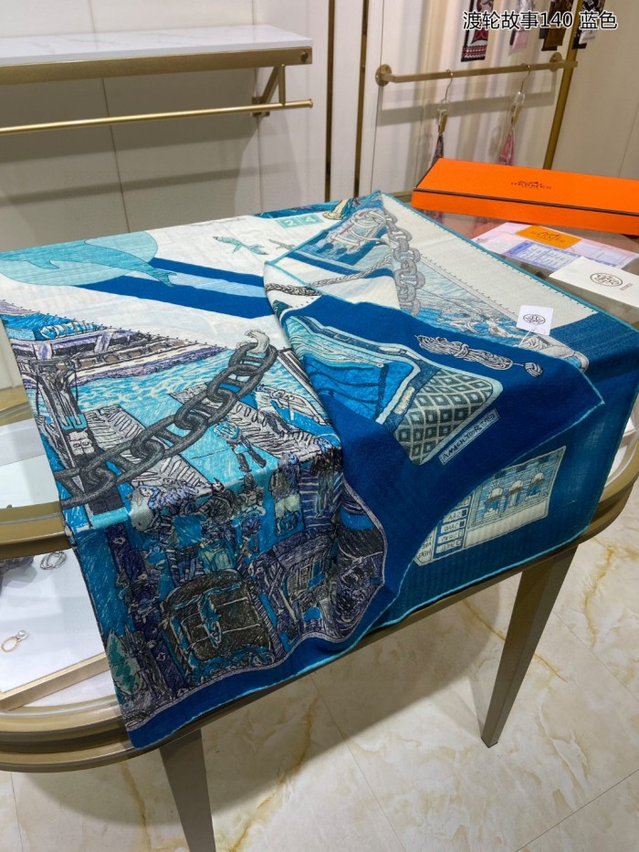 Streetwear Scarf Hermes 329636 size：140cm*140cm