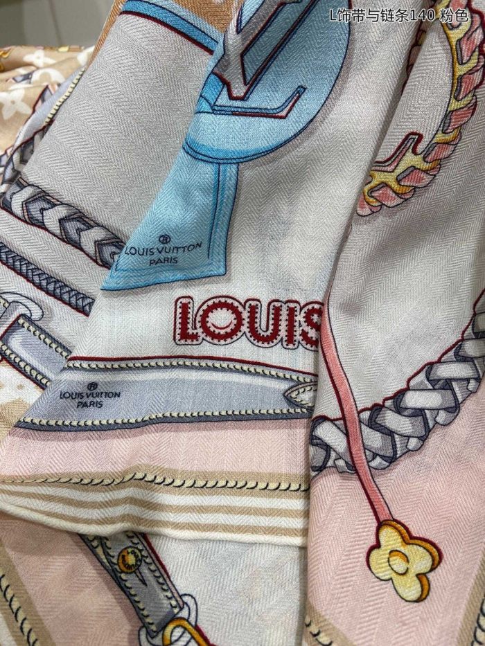 Streetwear Scarf LV 329629 SIZE:140*140cm