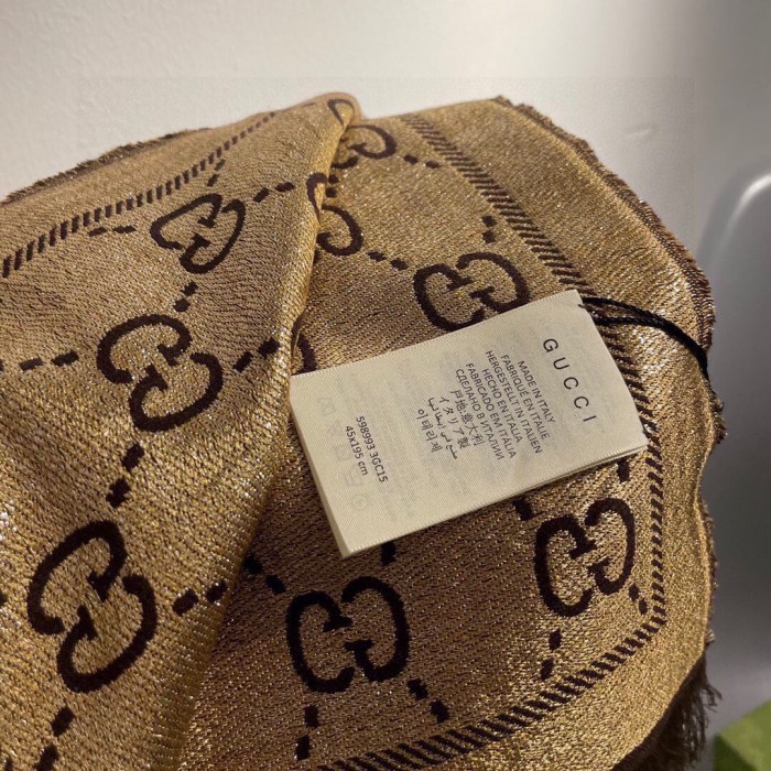 Streetwear Scarf GUCCI 329638 SIZE:45*195cm