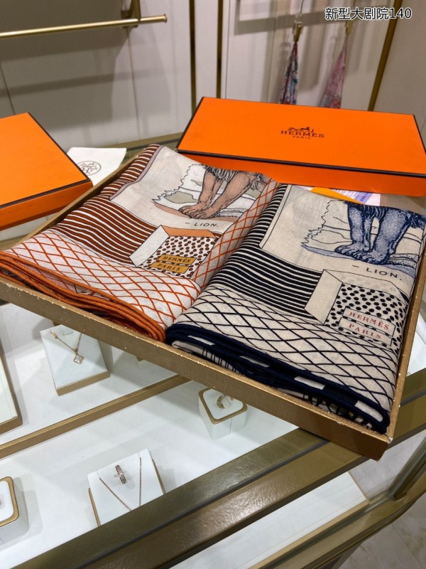 Streetwear Scarf Hermes 329626 size：140cm*140cm