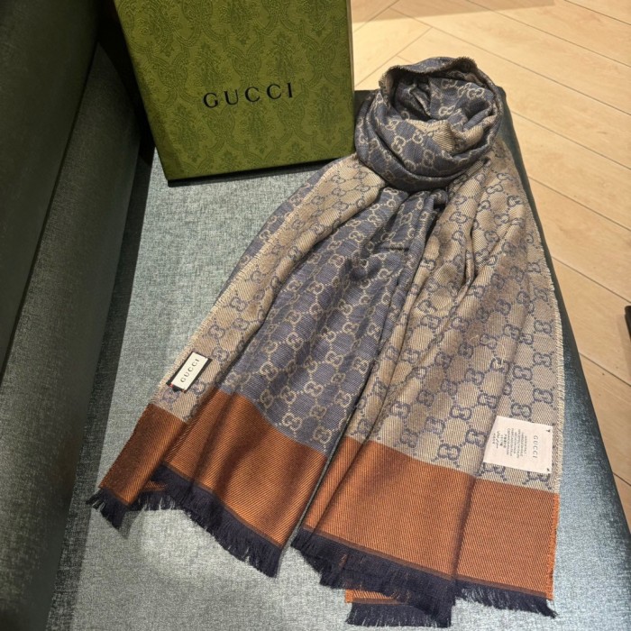 Streetwear Scarf GUCCI 329642 SIZE:66*200cm
