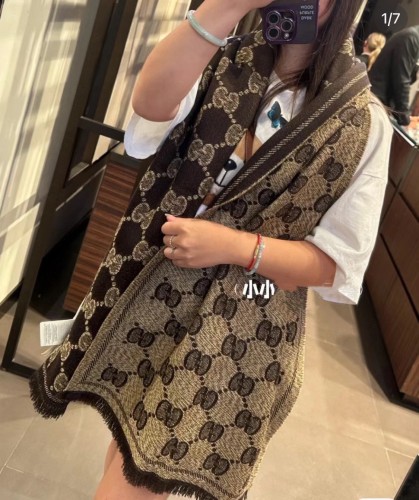 Streetwear Scarf GUCCI 329649 SIZE:45*195cm