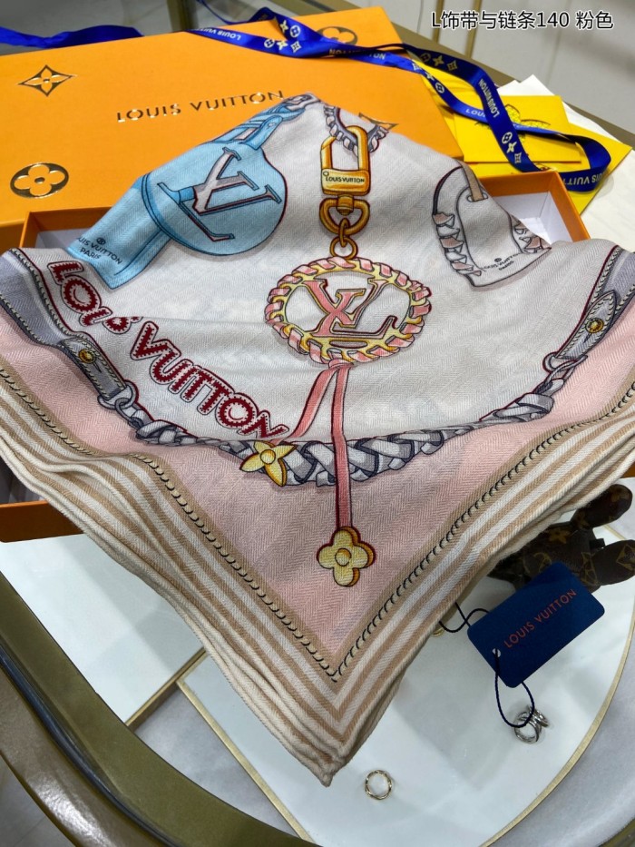 Streetwear Scarf LV 329629 SIZE:140*140cm