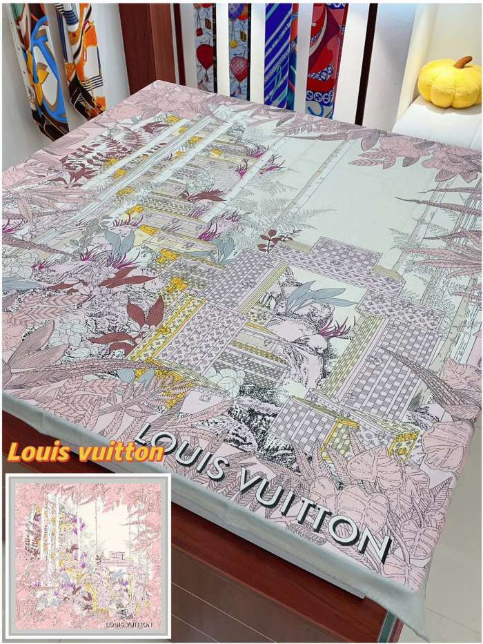 Streetwear Scarf LV 329537 SIZE:140*140cm