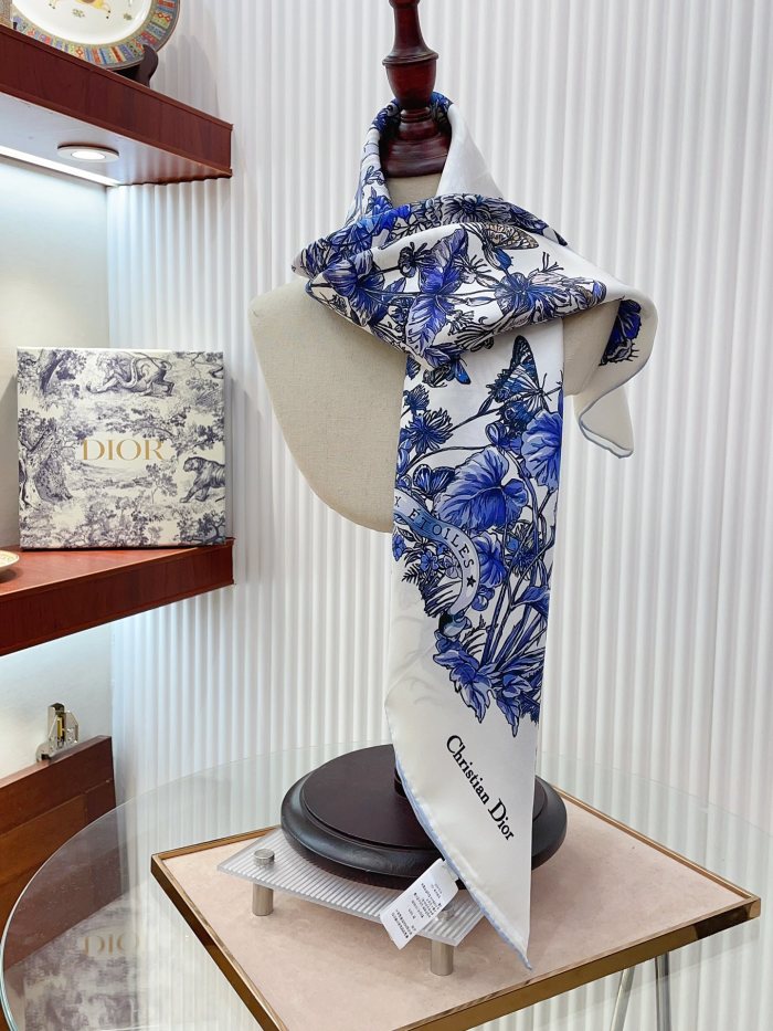 Streetwear Scarf Dior 329570 SIZE:90cm*90cm