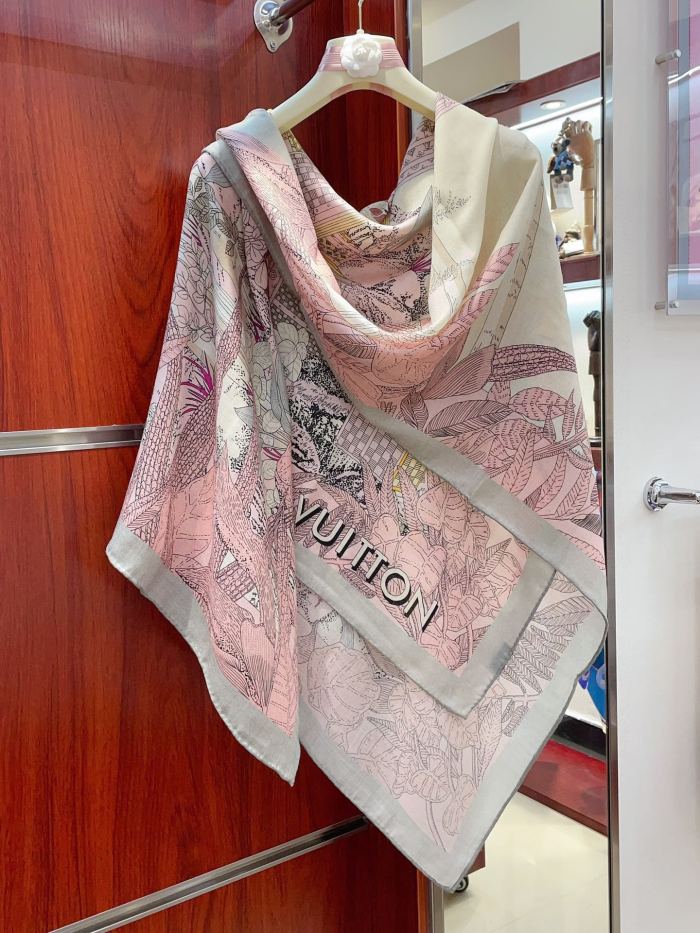 Streetwear Scarf LV 329537 SIZE:140*140cm