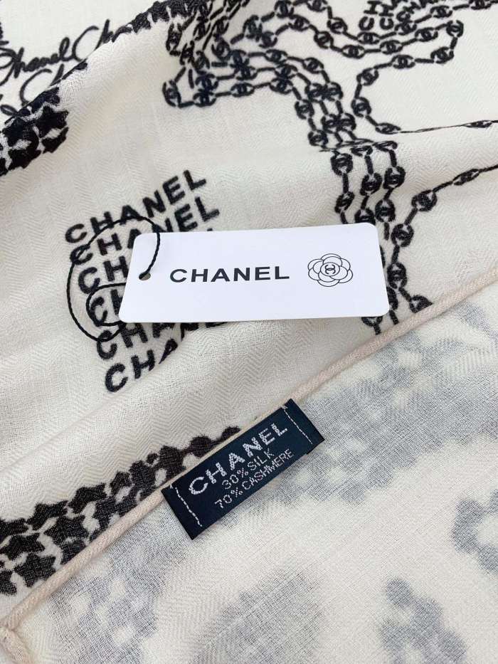 Streetwear Scarf CHANEL 329534 size：140*140cm