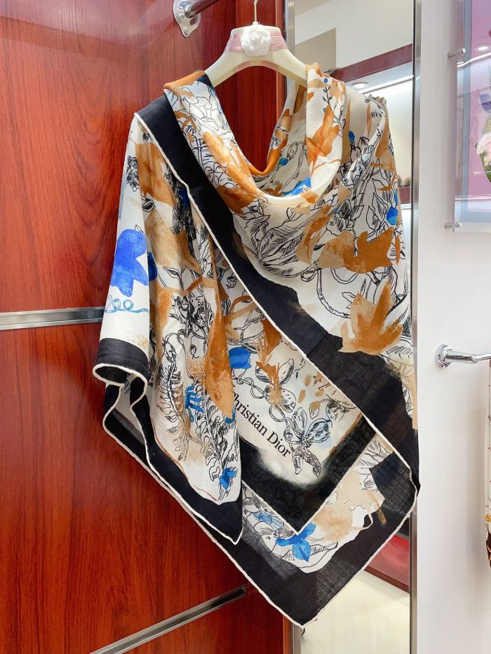 Streetwear Scarf Dior 329603 SIZE:65*185cm