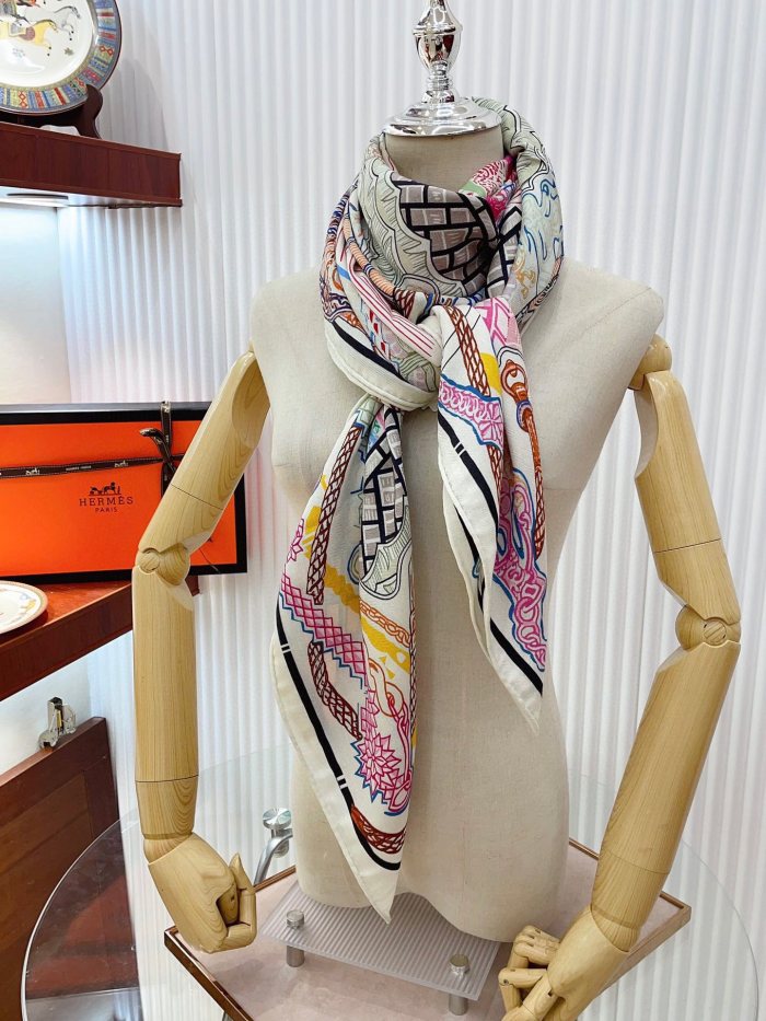 Streetwear Scarf Hermes 329531 size：140cm*140cm