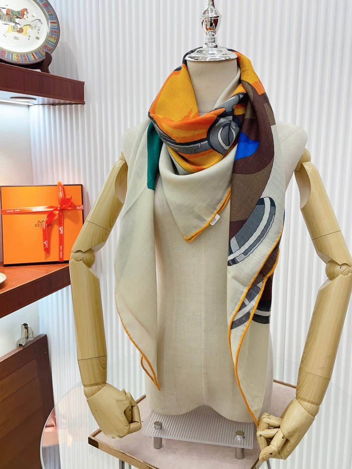 Streetwear Scarf Hermes 329575 size：140cm*140cm