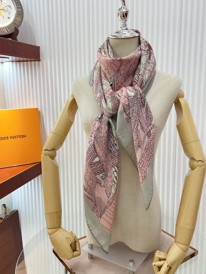 Streetwear Scarf LV 329537 SIZE:140*140cm