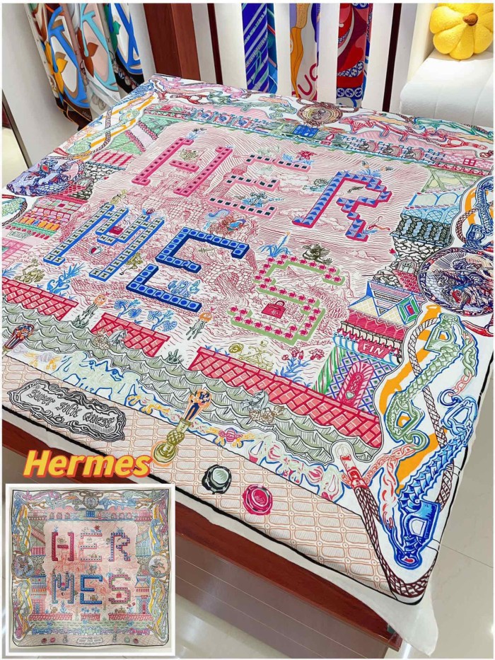 Streetwear Scarf Hermes 329531 size：140cm*140cm