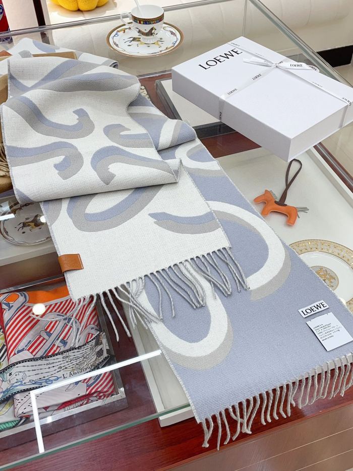 Streetwear Scarf Loewe 329583 SIZE:27X190cm