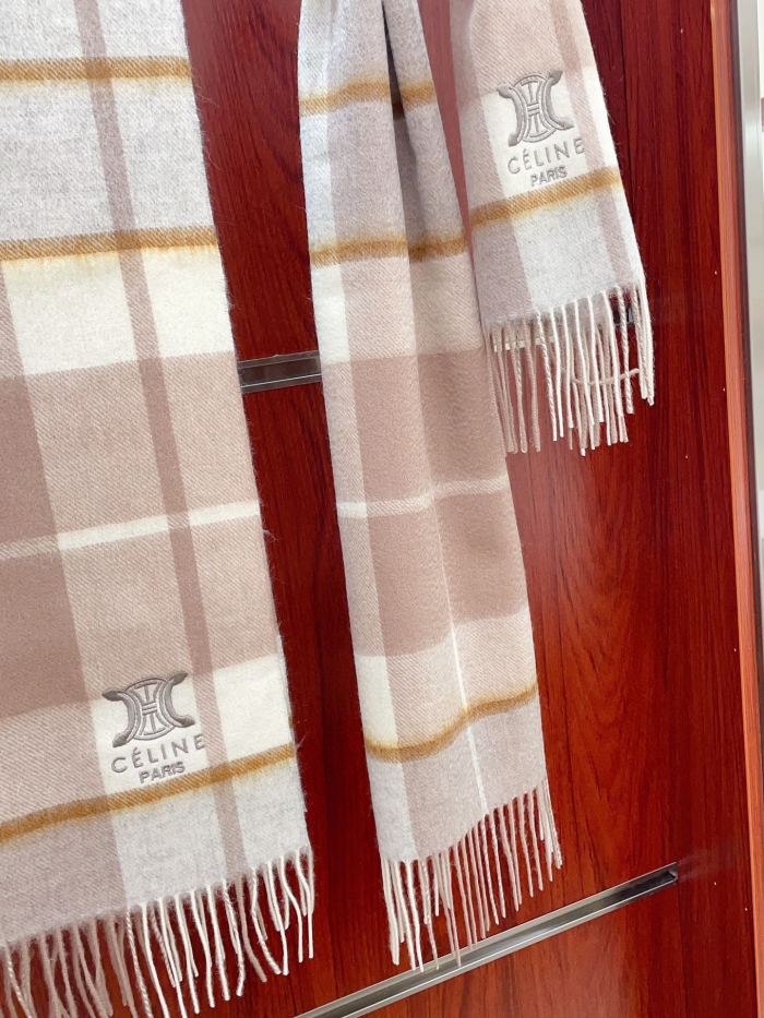 Streetwear Scarf CELINE 329572 size:32*180cm